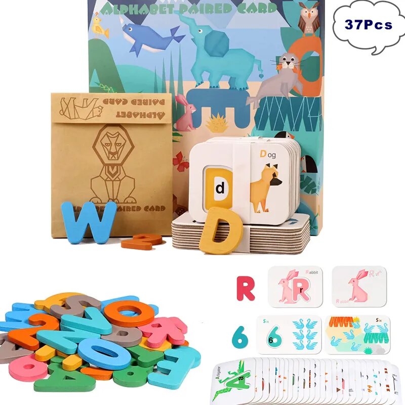 Montessori Alphabet Numbers Fl - Kids Education Number 评论和价格