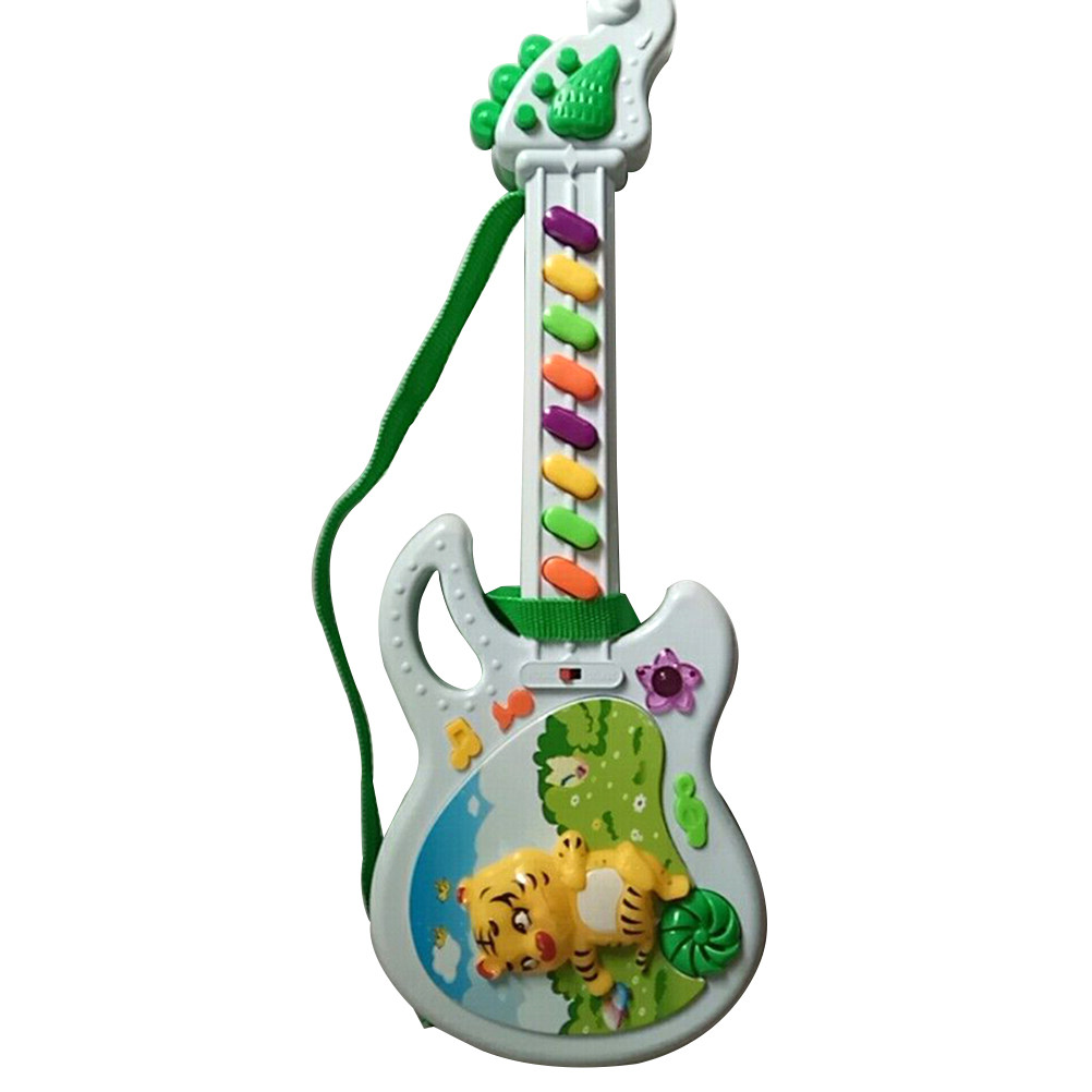 8 Keys Cartoon Electronic Guit - Kids Education Rhymes 评论和价格